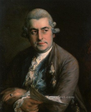 Johann Christian Bach retrato Thomas Gainsborough Pinturas al óleo